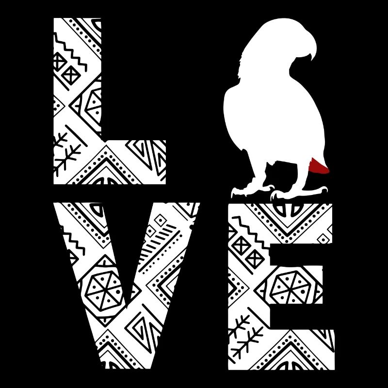 African grey parrot