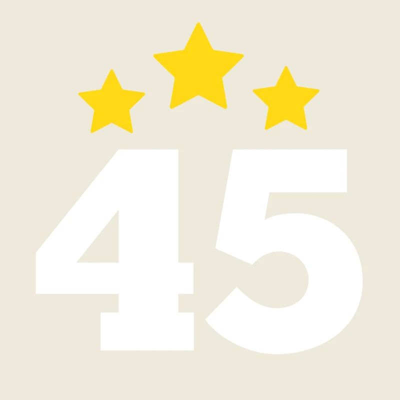 45 Years Star - 45th Anniversary Gift