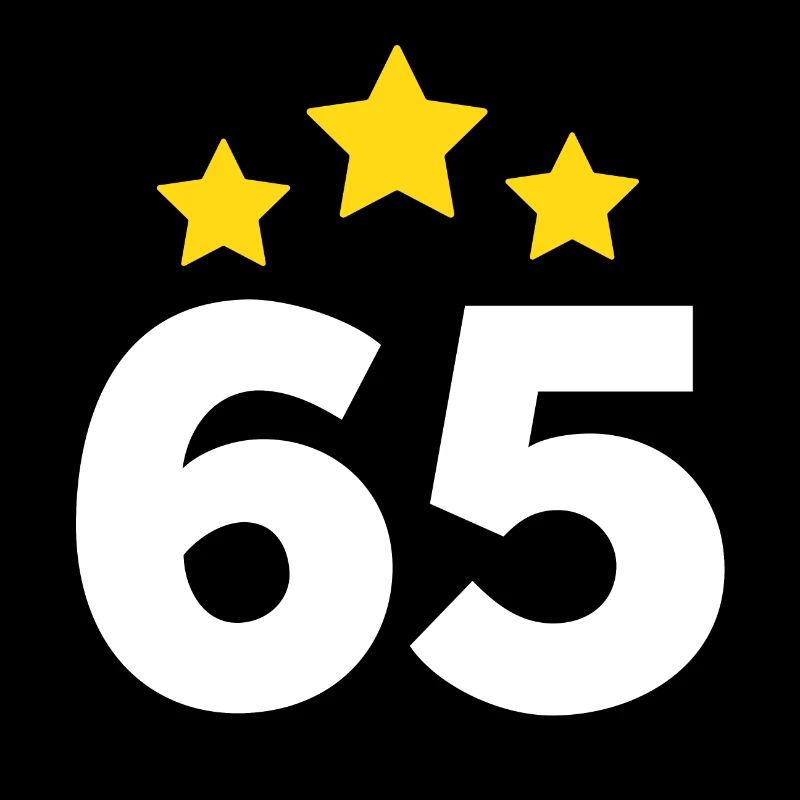65 ans étoile - cadeau 65e anniversaire