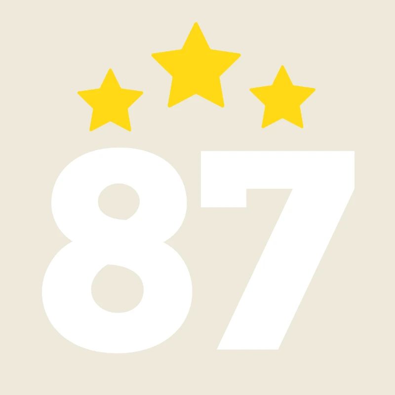 87 Years Star - 87th Anniversary Gift