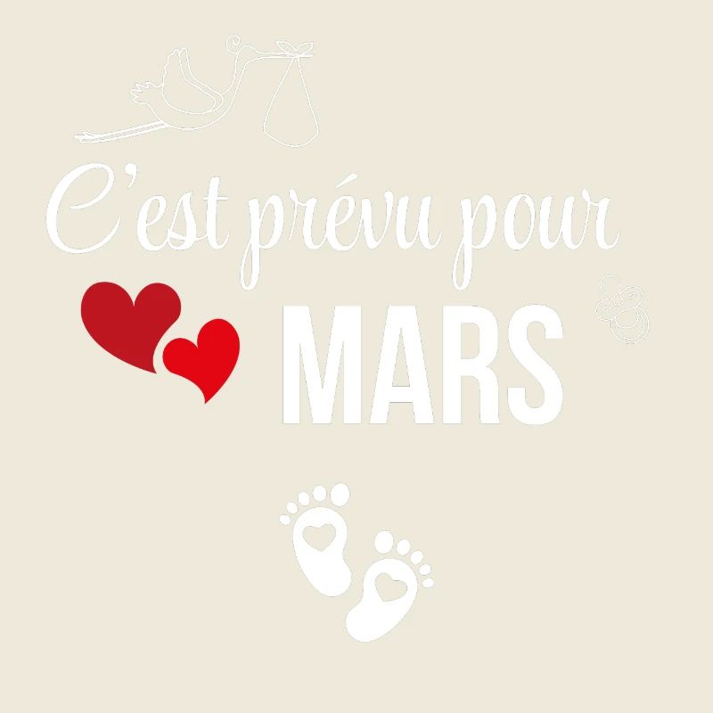 C’est prévu pour mars - annonce de grossesse