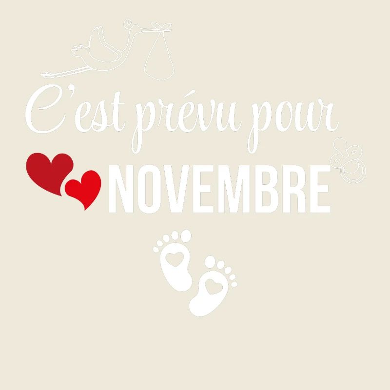C’est prévu pour novembre - annonce de grossesse