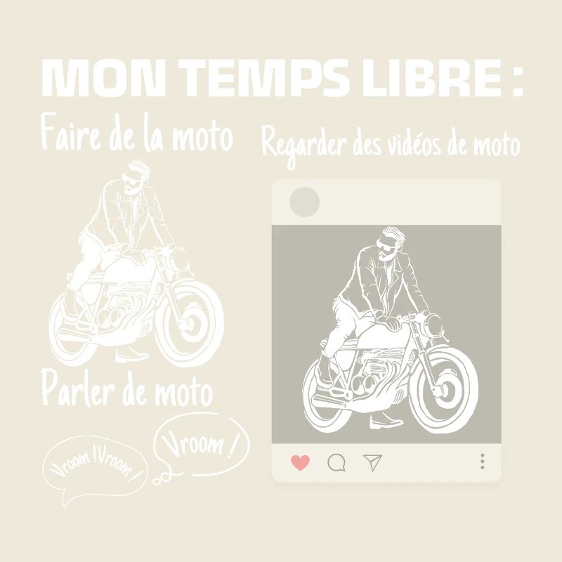 Meine Freizeit: 100% Motorrad