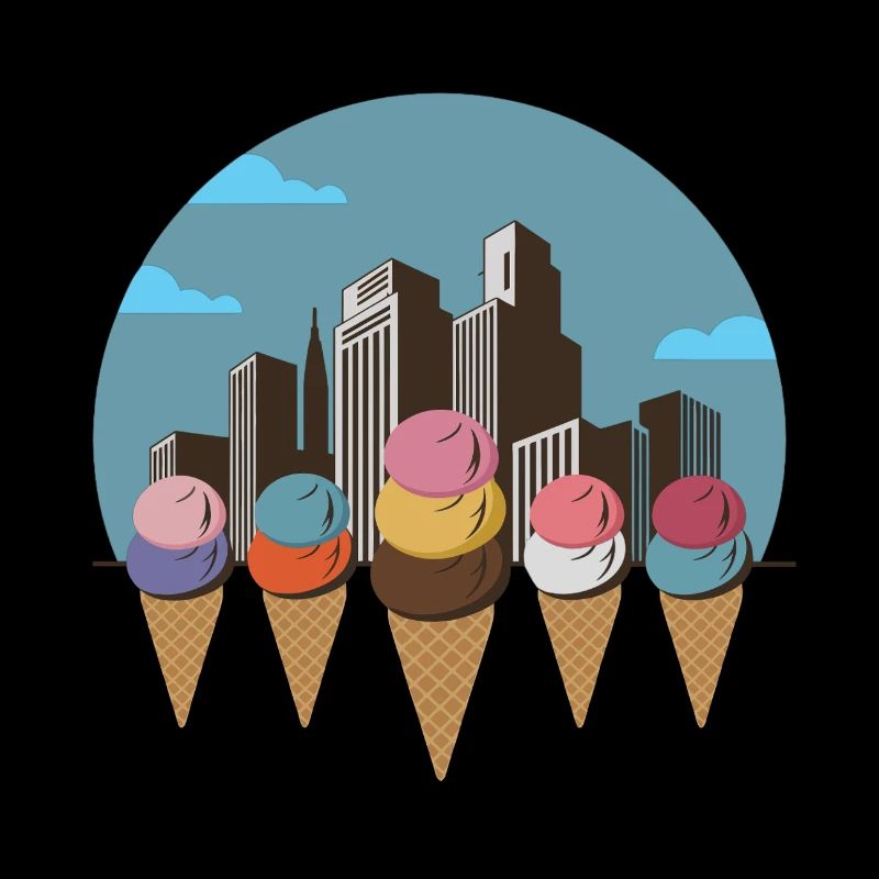 Ville de la crème glacée