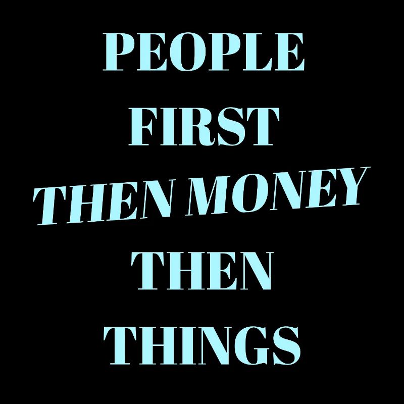 People First Then Money Mindset
