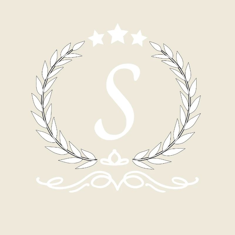 Lettre s couronne