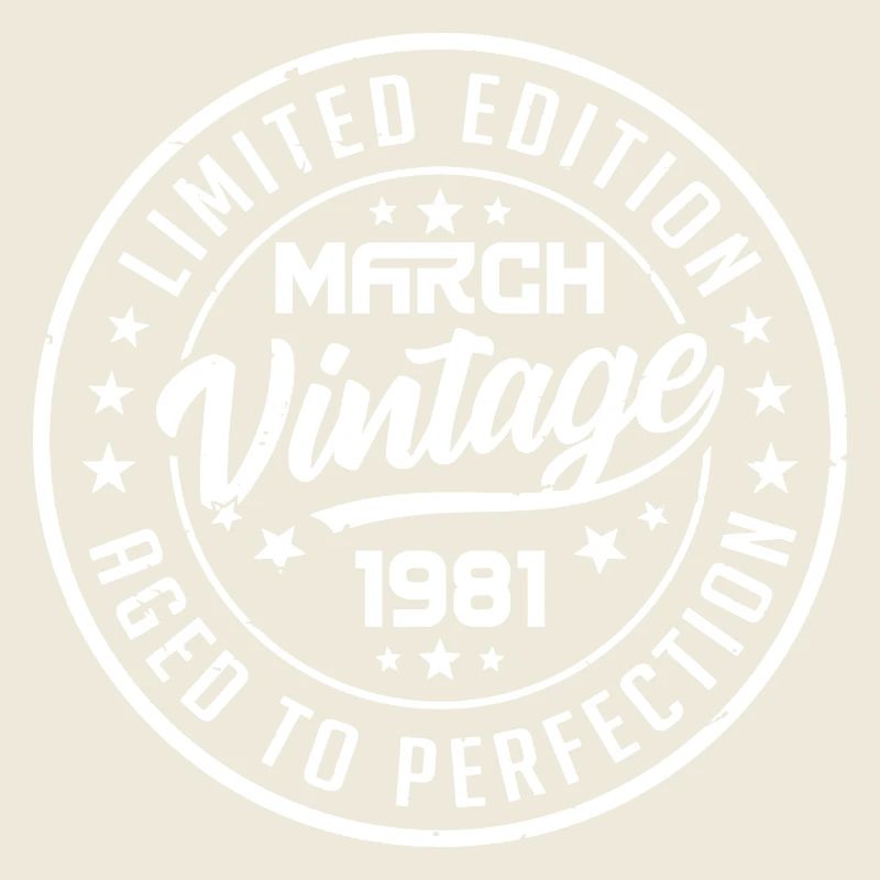 Vintage March 1981 - March 1981 Birthday Gift
