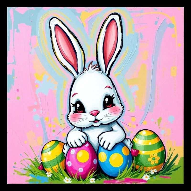 Bunter Ostertag