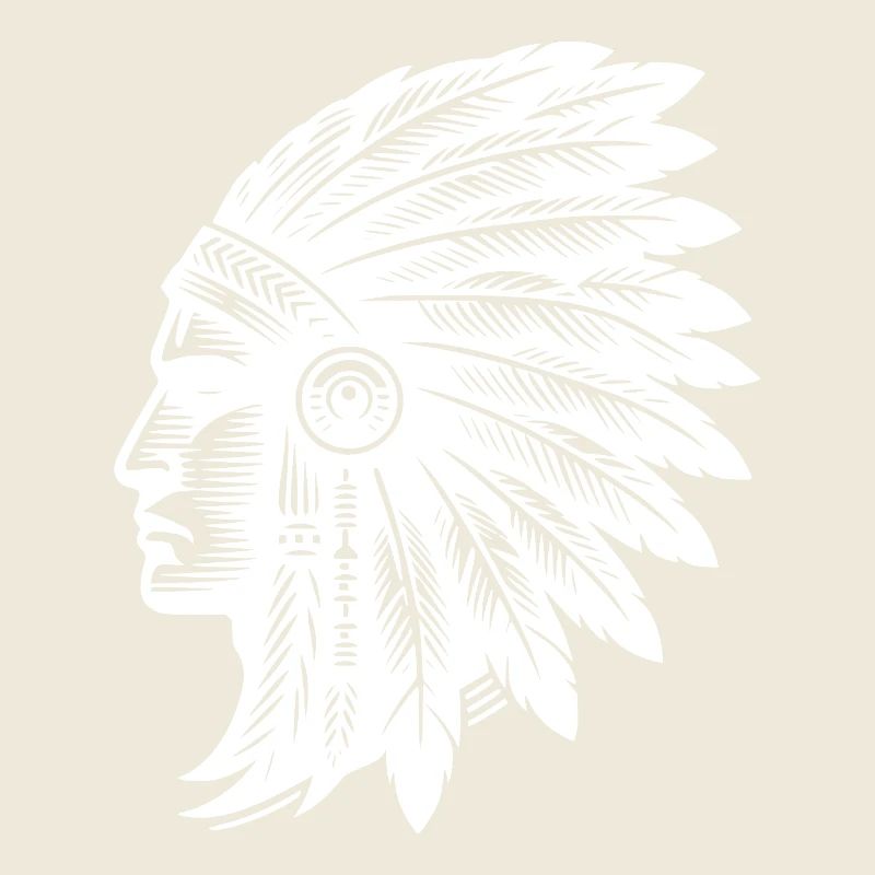 Experienced warrior wears feather headdress with pride
