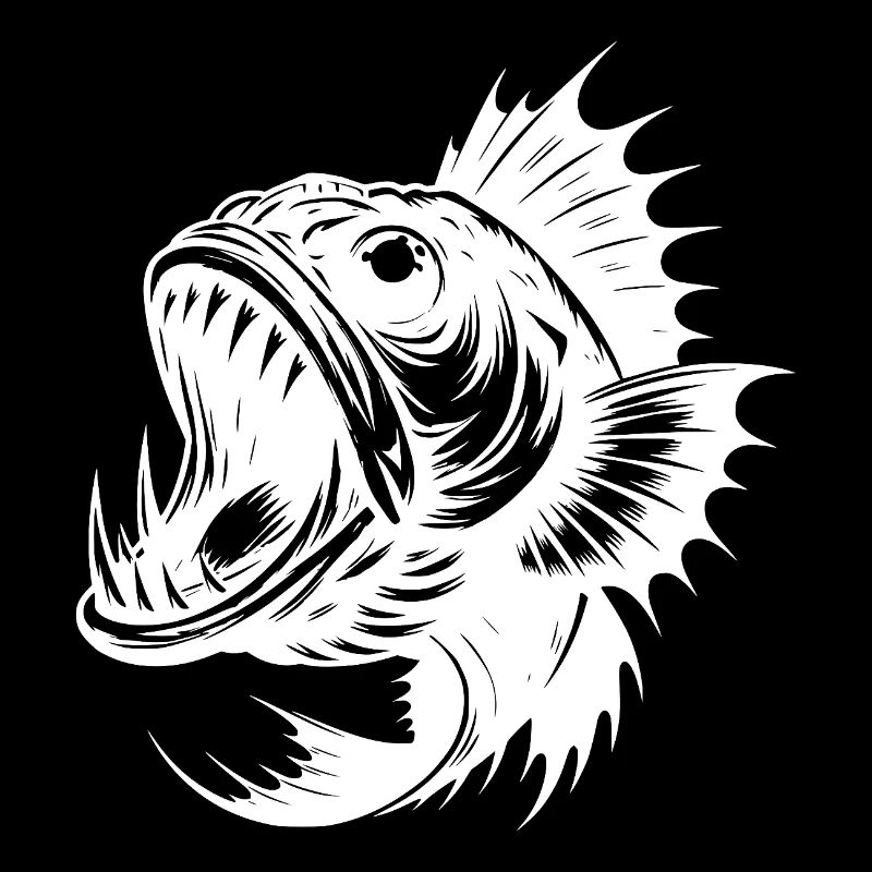 Nightmarish sea creature terrible teeth