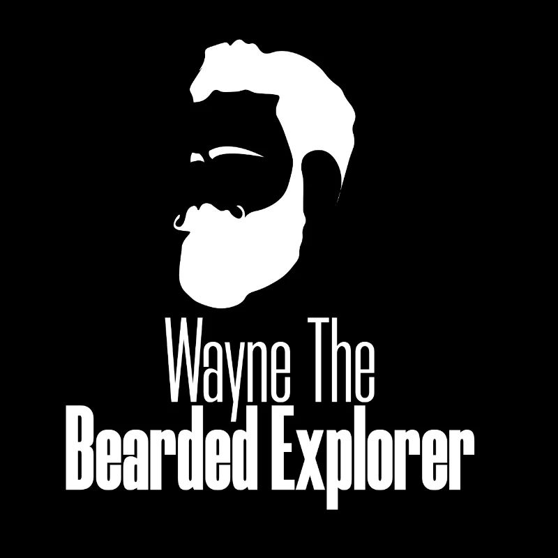 Wayne The Bearded Explorer wht