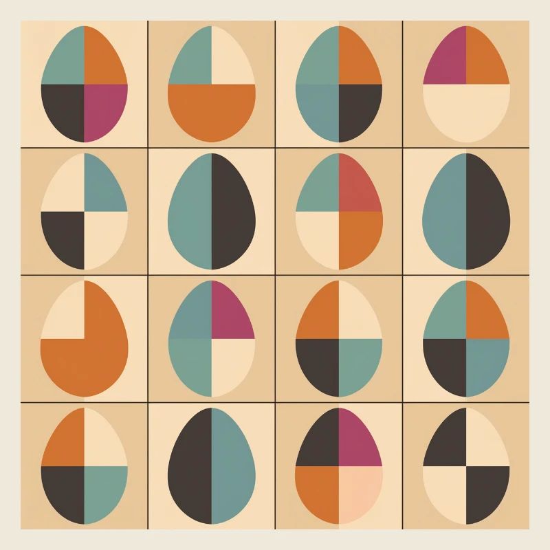 Easter Eggs Design No.04