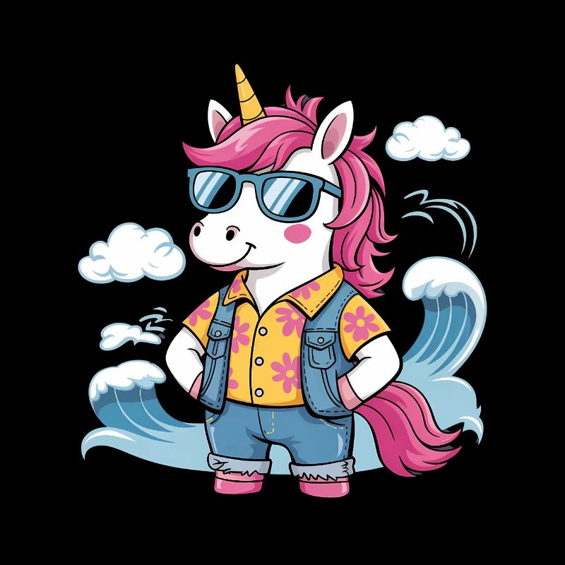 Licorne drôle d’été