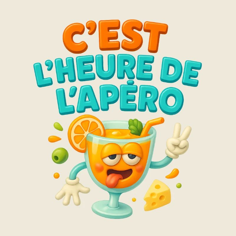 image c'est l'heure de l'apéro