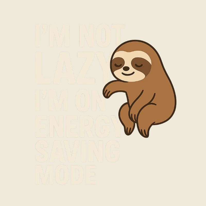 I’m Not Lazy – I’m on Energy Saving Mode