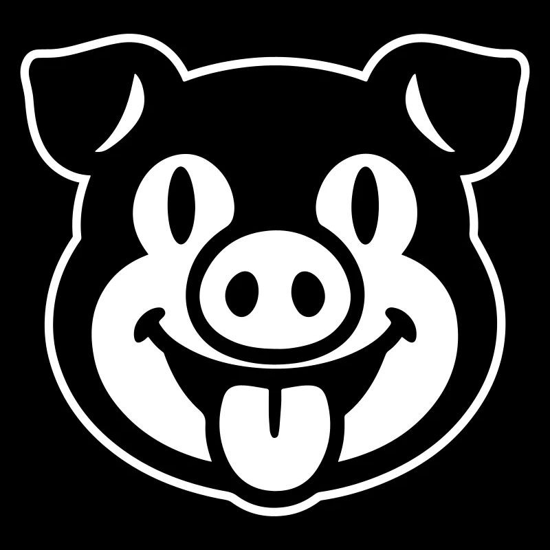 Ferkel Schwein Kopf