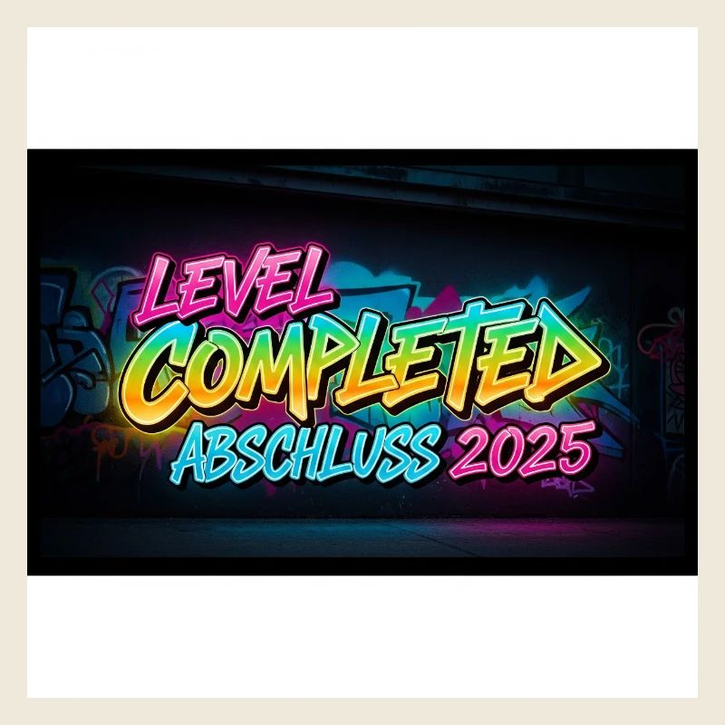 Stylisches Abschluss 2025 Design – Perfekt