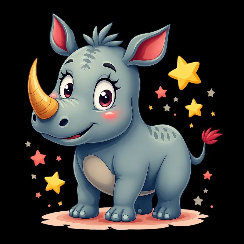 Conception de rhinocéros