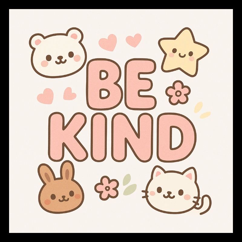 Be kind - Cute design