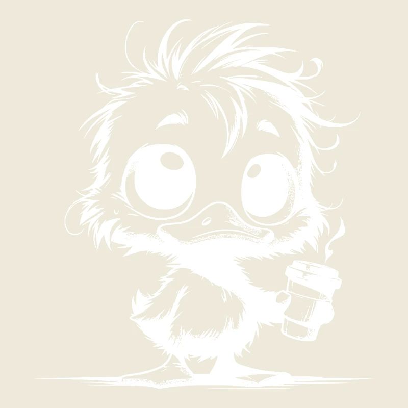 Duck on caffeine present when the cup is empty