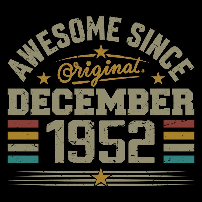 Dezember 1952 - Dezember 1952 Geburtstagsgeschenk