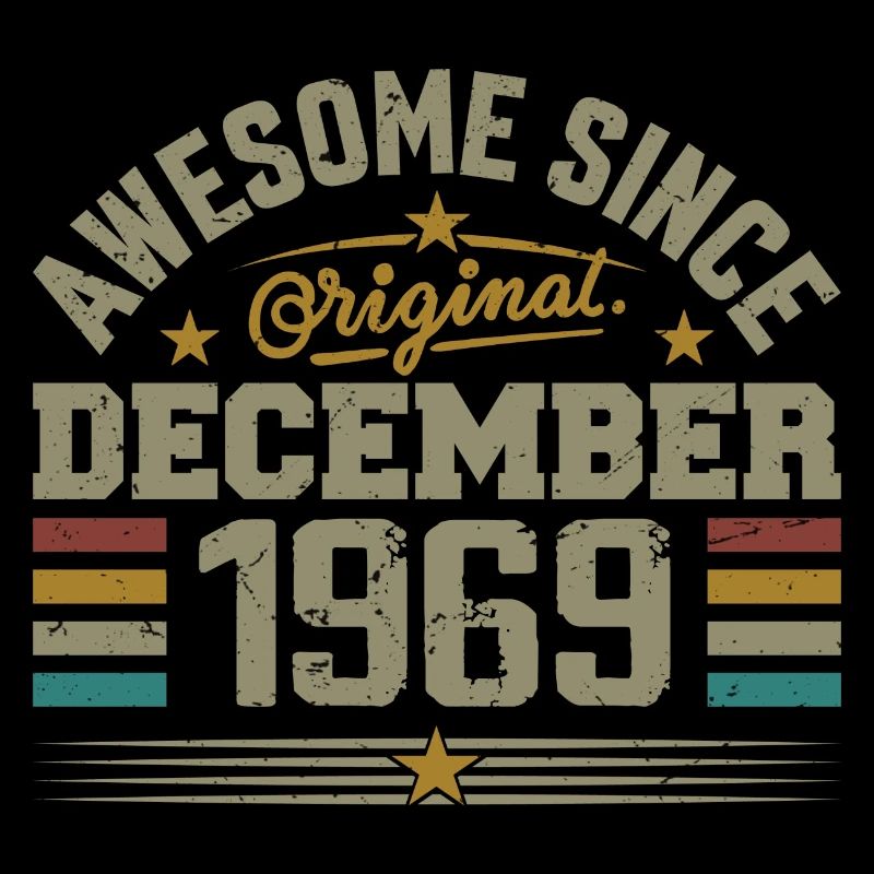 December 1969 - December 1969 Birthday Gift