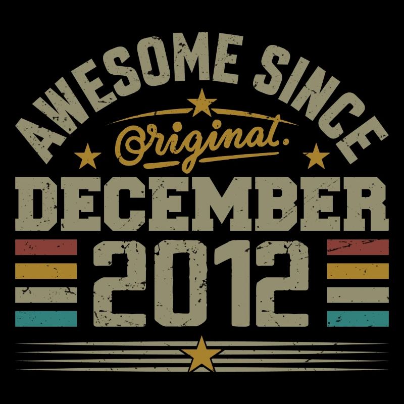 Dezember 2012 - Dezember 2012 Jubiläumsgeschenk