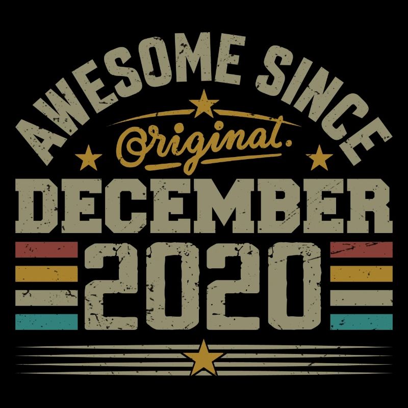Dezember 2020 - Dezember 2020 Geburtstagsgeschenk