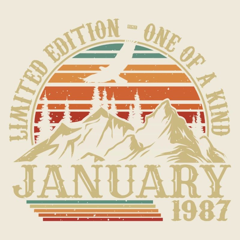 Januar 1987 - Januar 1987 Geburtstagsgeschenk