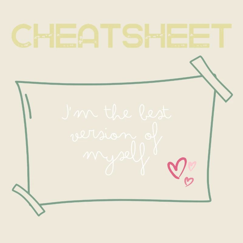 Cheatsheet I'm the best version Motivation