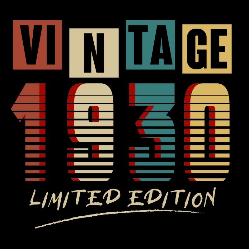 Vintage 1930's: Limited Edition - 95th Anniversary.