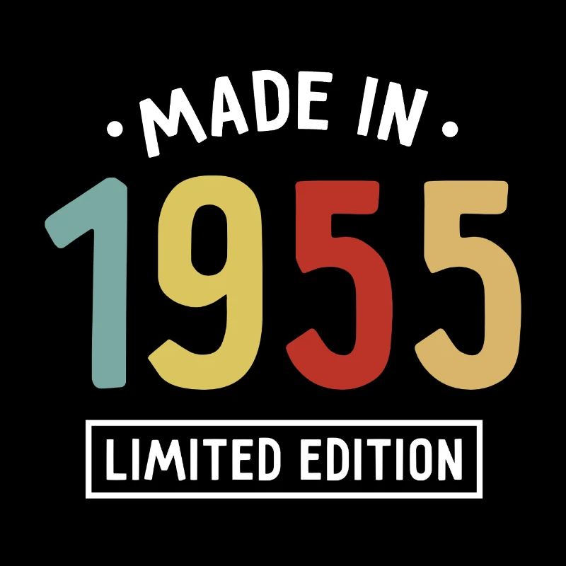 Fabriqué en 1955 - Edition limitée - Année de naissance