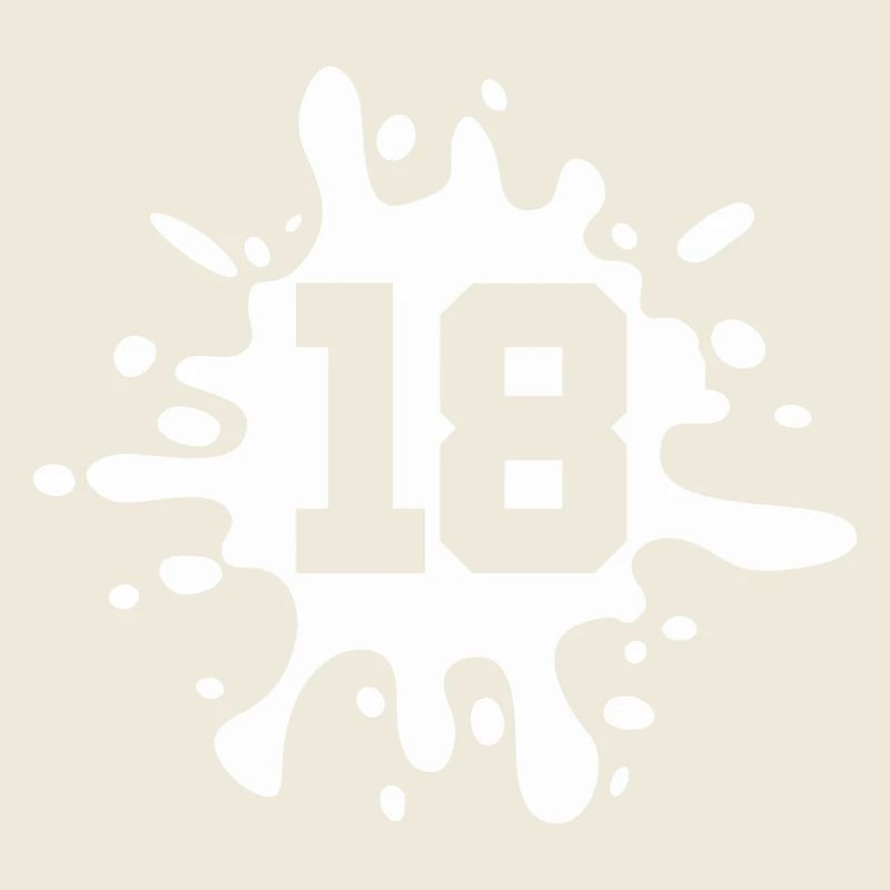 Farbklecks klecks 18