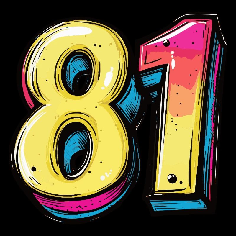 81 Number Comic