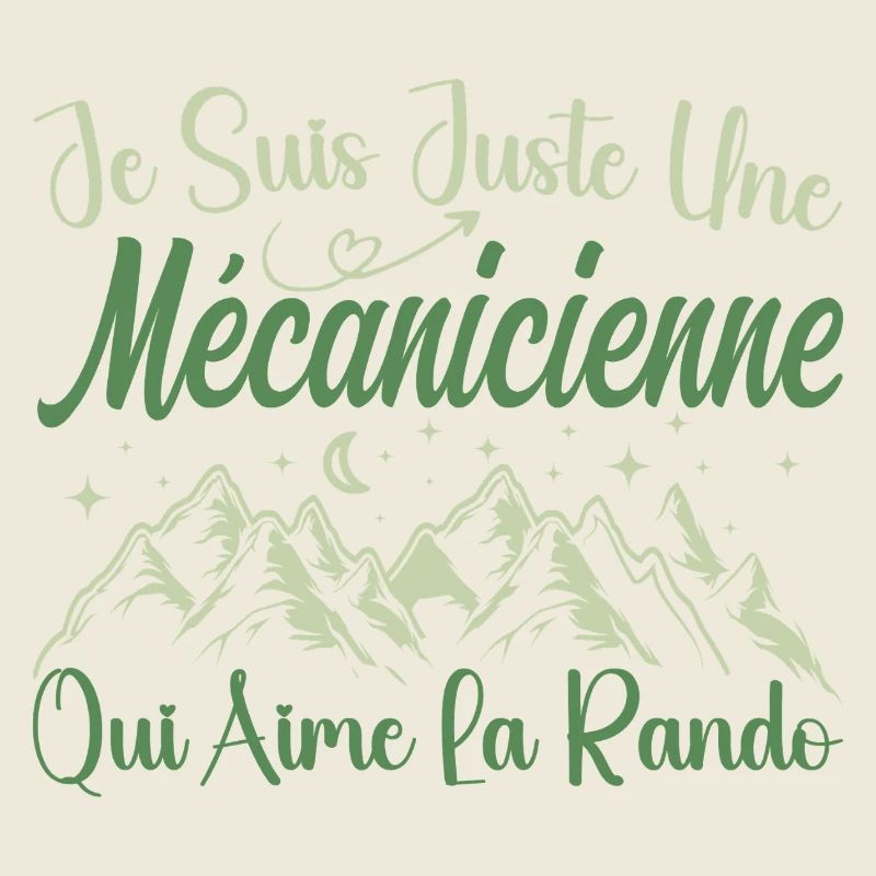 Mécanicienne aventurier passionnée de Randonnée