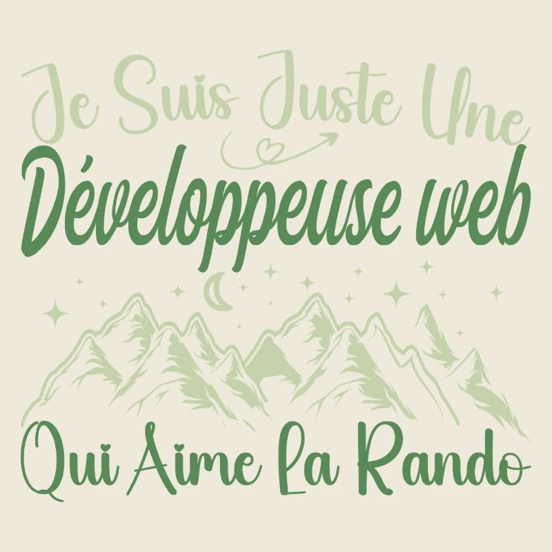 Développeuse web aventurier passionnée de Randonné