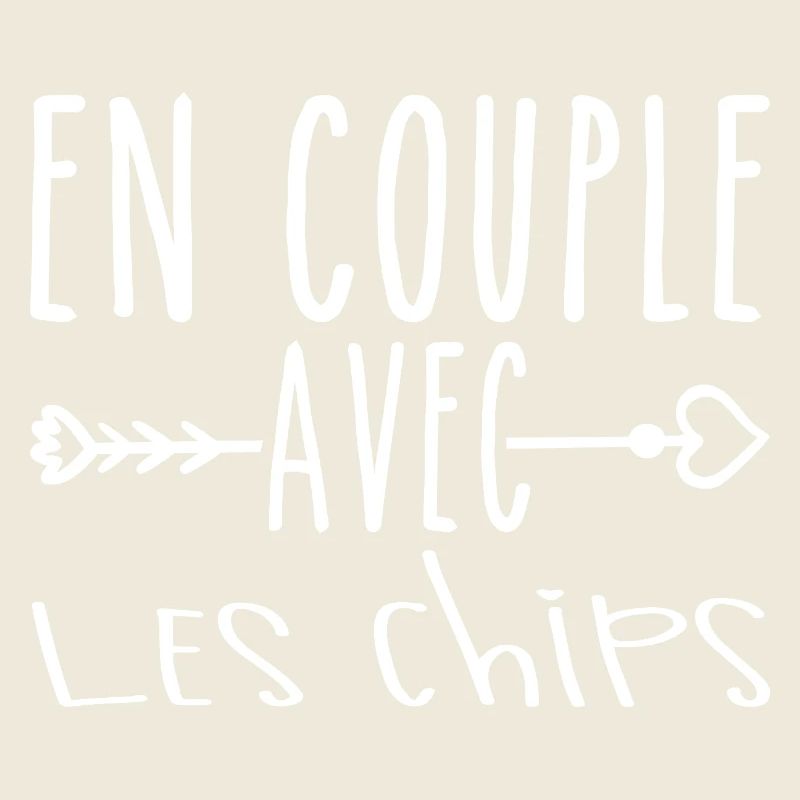 Paare mit Chips, Chips Fans Geschenk