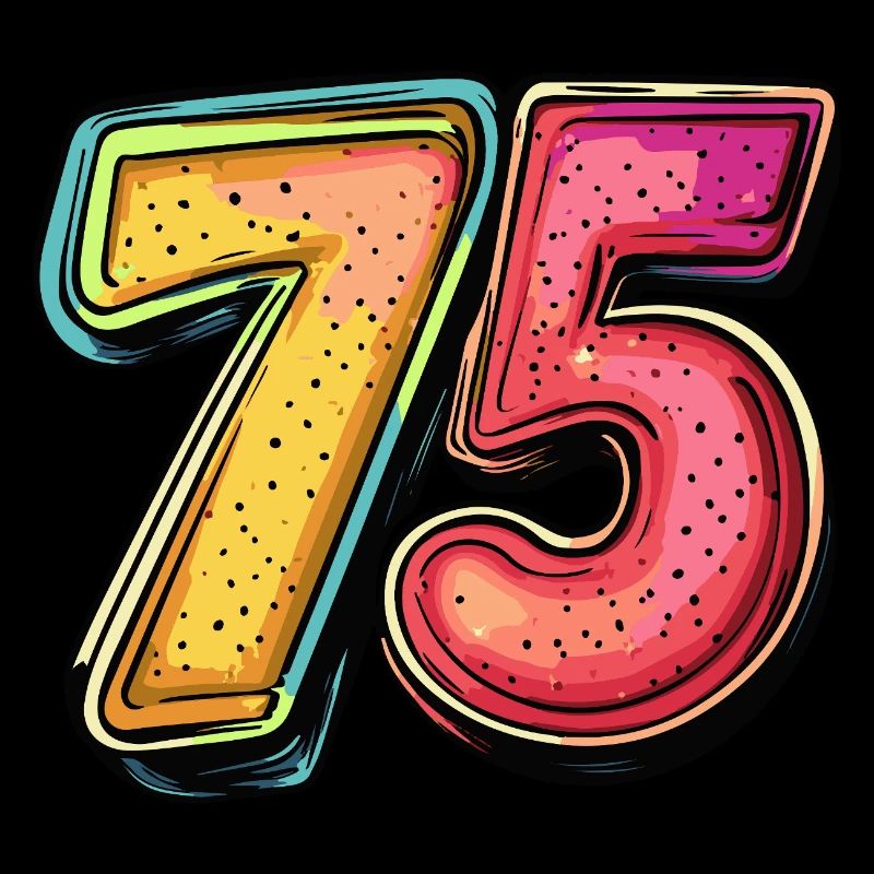 75 Number Comic