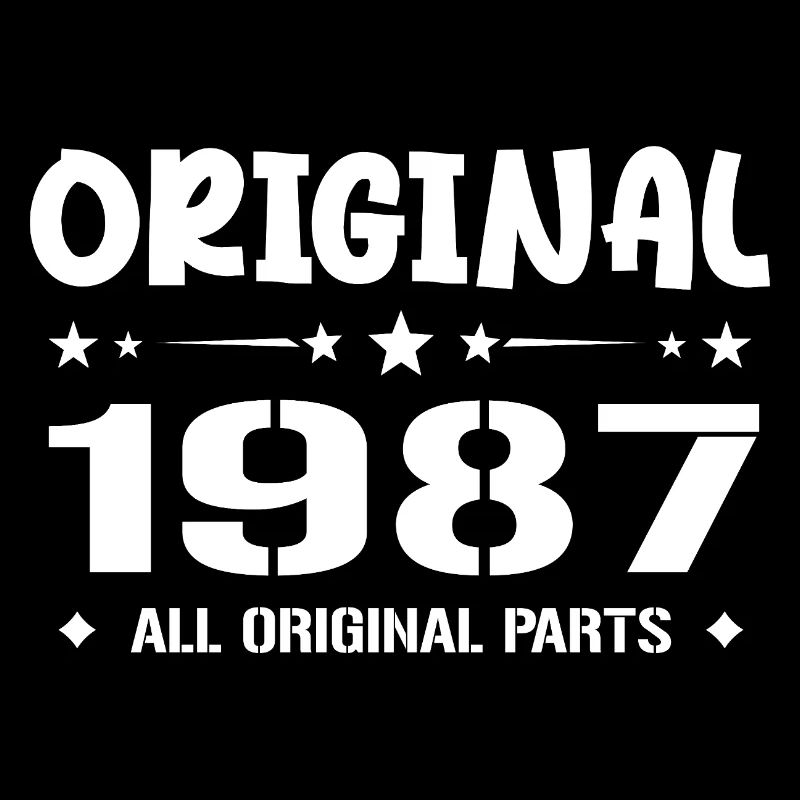 Né en 1987, Cadeau Anniversaire 1987 Original 1987