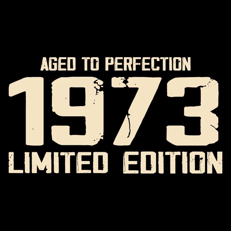 1973 Edition limitée 1973 Anniversaire 1973 Rétro