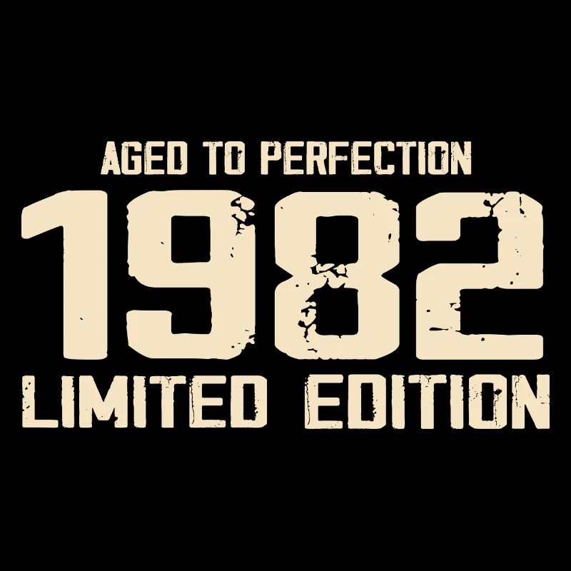 1982 Edition limitée 1982 Anniversaire 1982 Rétro