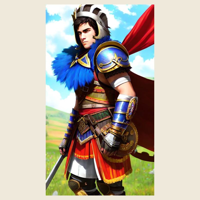 Multicolor Knight Gladiator