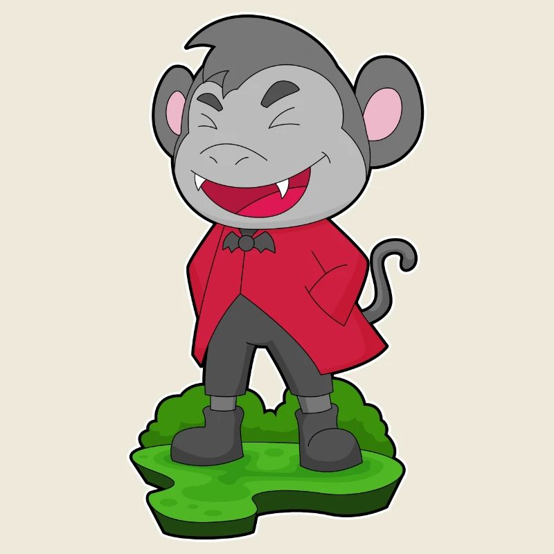 Singe Halloween Vampire