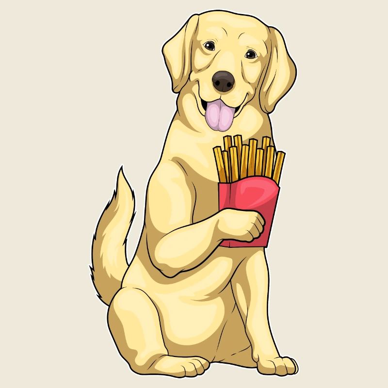 Labrador Pommes frites