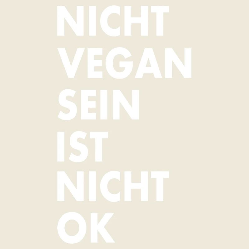 Not being vegan is not ok