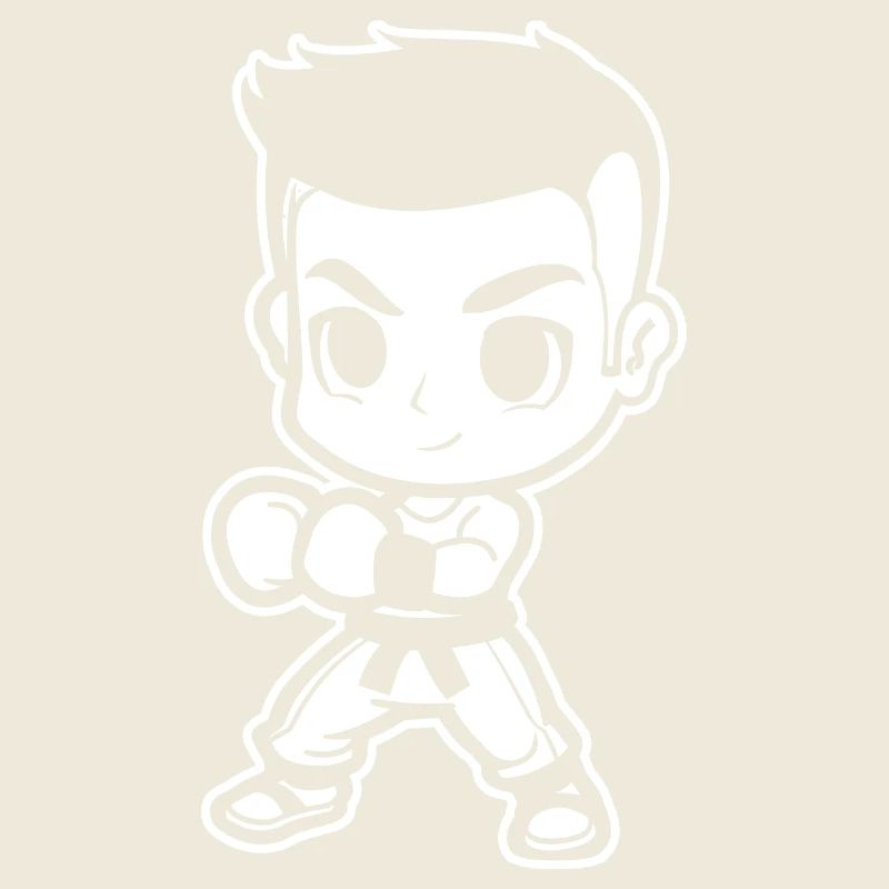 Cartoon Kickboxer