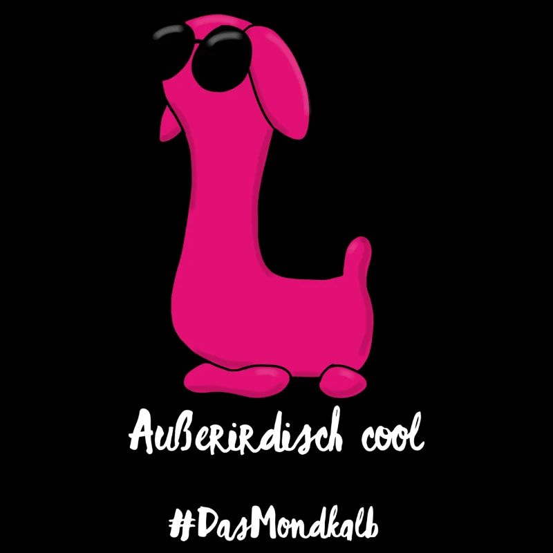 Pinky Außerirdisch cool in weiß
