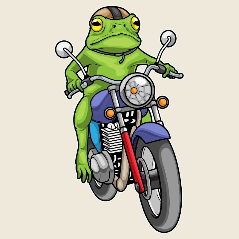 Frosch Motorrad