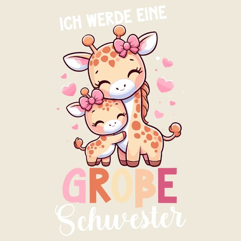Ich Werde Eine Große Schwester Giraffen