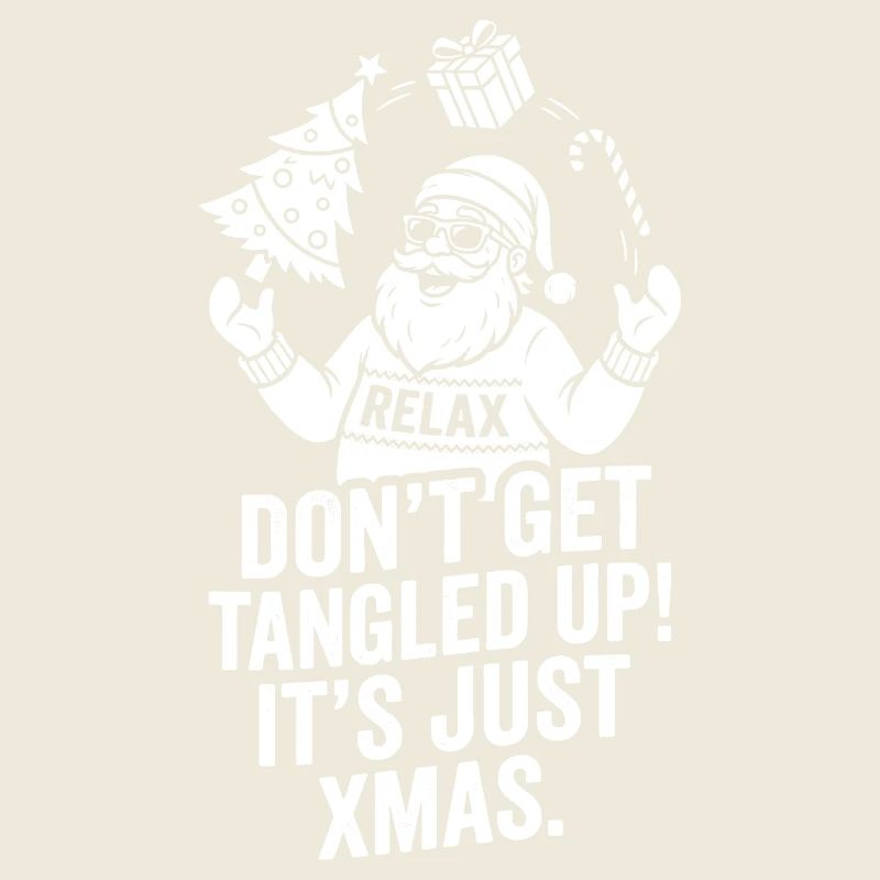 Relax Santa: Don't Get Tangled Xmas